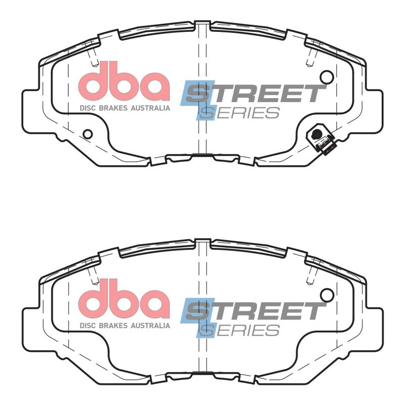 DBA Street Series 280mm Front Brake Pads | Acura ILX (13-15) 2.0L Excl Hybrid (DB1481SS)