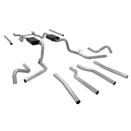 Flowmaster American Thunder Crossmember-Back Exhaust For Chevy C10/C15 67-72 (17654)