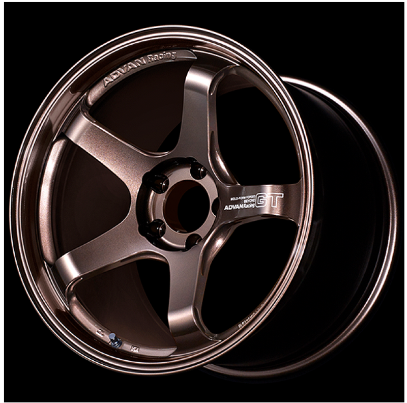 Advan GT Beyond Racing Titanium Black | 18x9.5" +22mm | 5x120mm Wheels