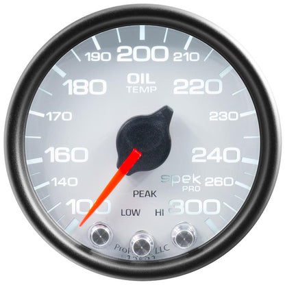 Autometer Spek-Pro 2 & 1/16" Oil Temp Gauge 100-300F