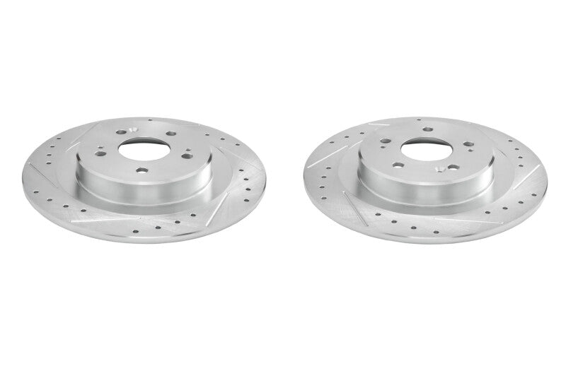 PowerStop 21-25 Acura TLX Rear Drilled & Slotted Rotor - Pair (JBR1916XPR)
