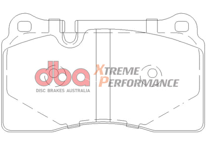 DBA XP650 Rear Brake Pads | Chevy Corvette ZR-1 (09-13) (DB2228XP)