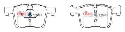 DBA 312mm Front Street Series Front Brake Pads | BMW 228i (14-16) (DB2223SS)