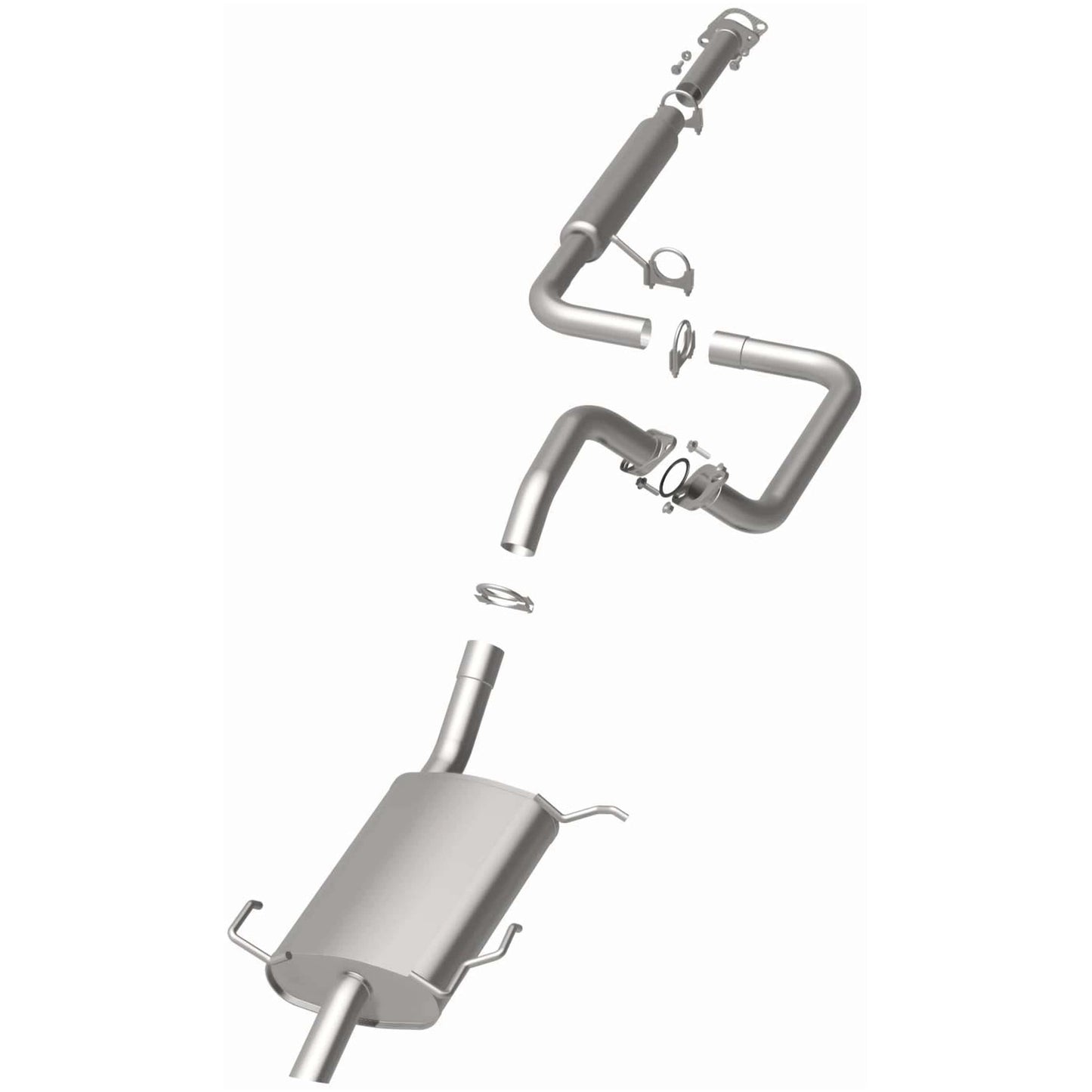 BRExhaust Direct-Fit Replacement Exhaust System 106-0735