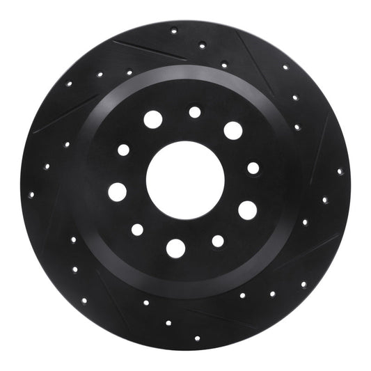 DFC D&S Black Brake Rotor (REAR RIGHT): Jeep Wrangler (18-25)