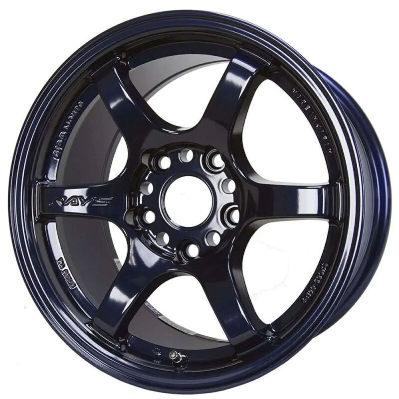 Gram Lights 57DR Dark Blue Chrome | 17x9.0" +38mm | 5x100mm Wheel