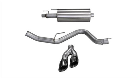 CORSA Sport / 3.0 in Cat-Back 4.0 in Twin Tips | Ford F-150 EcoBoost 2015-2020 2.7T, 3.5T (14836)