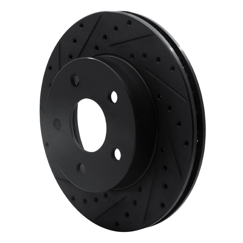 DFC D&S Black Brake Rotor (FRONT LEFT): Jeep Grand Cherokee (99-04)