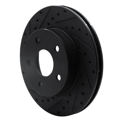 DFC D&S Black Brake Rotor (FRONT LEFT): Jeep Grand Cherokee (99-04)