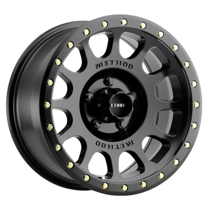 Method MR305 NV Matte Black | 17x8.5" +0mm | 5x5mm Wheel