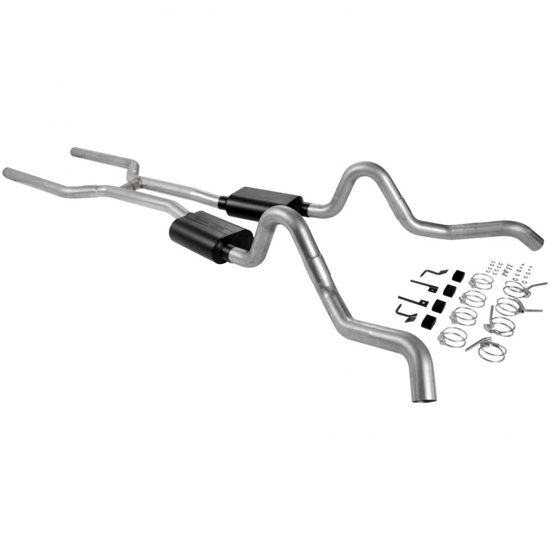 Flowmaster American Thunder SS 3in Crossmember-Back For Chevy Chevelle/El Camino/Pontiac GTO (64-67) (817202)