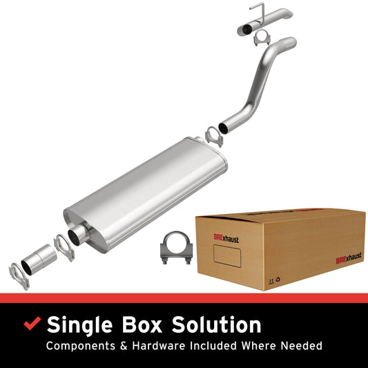 BRExhaust 1999-2004 Jeep Grand Cherokee Direct-Fit Replacement Exhaust System