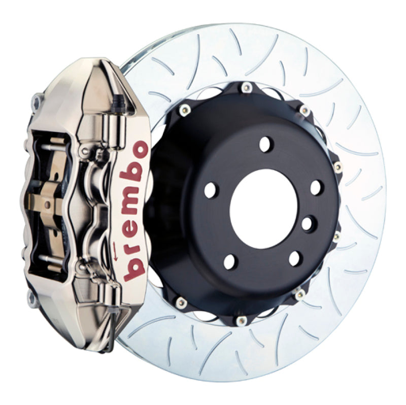 Brembo GTR BBK 6 / 4 Piston Billet Kit | 2014-2024 Infiniti Q50 RWD (1M1.9051AR/2P1.9054AR)
