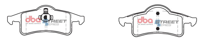 DBA Street Series Rear Brake Pads | Jeep Grand Cherokee (99-04) (DB1717SS)