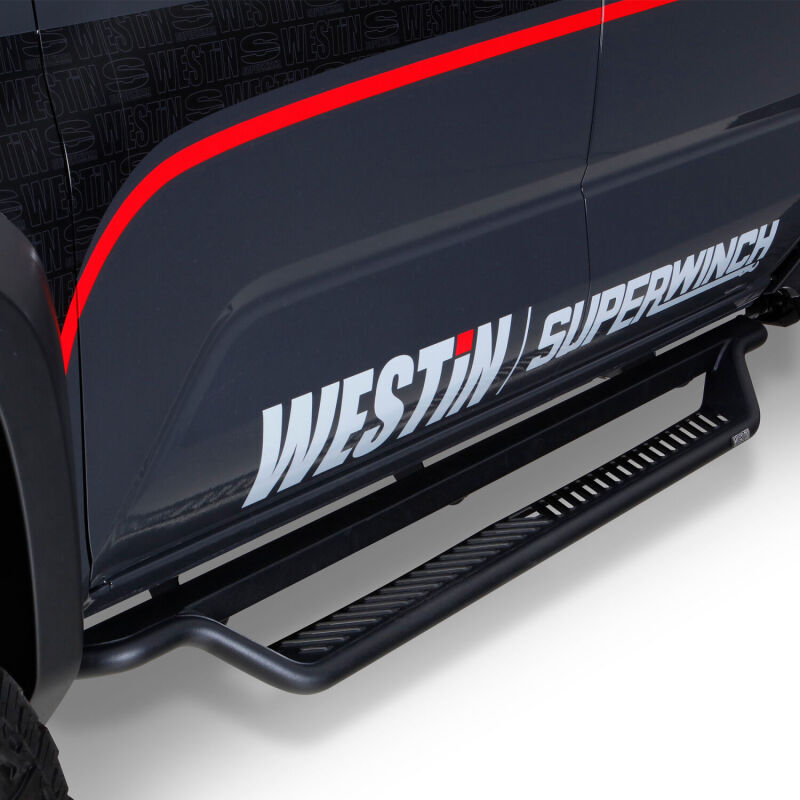 Westin 20-42785 Black Outlaw Drop Running Boards for 24+ Toyota Tacoma DoubleCab