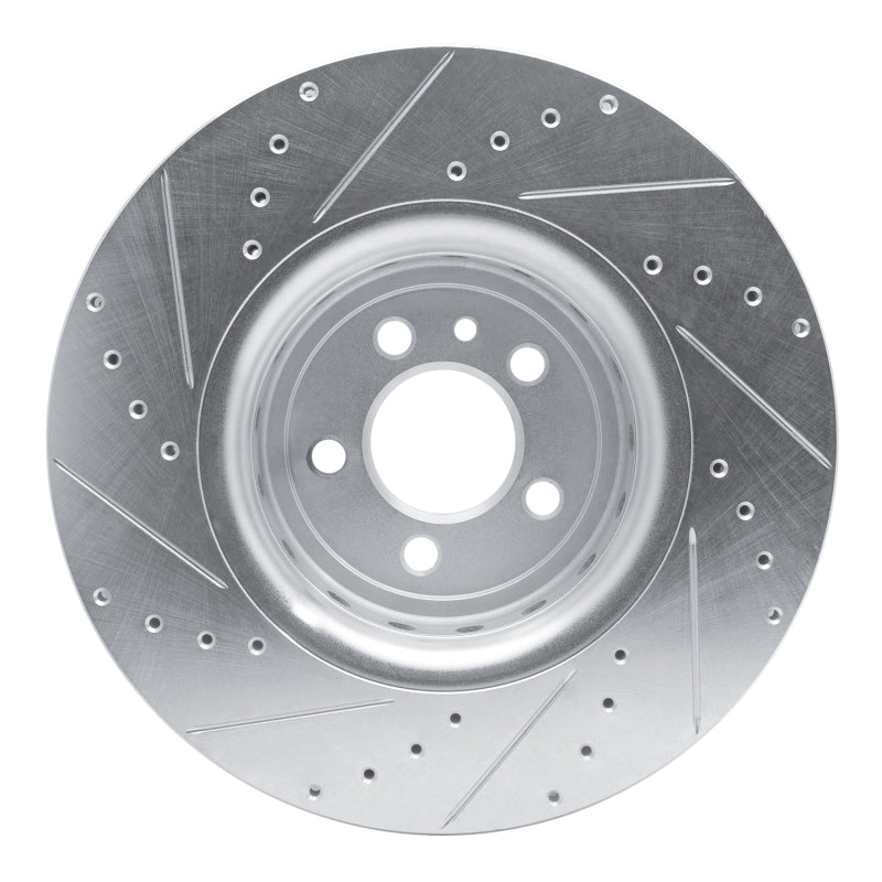DFC D&S Silver Brake Rotor (FRONT RIGHT): Dodge Charger 2014-23