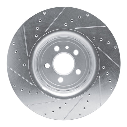 DFC D&S Silver Brake Rotor (FRONT RIGHT): Dodge Charger 2014-23