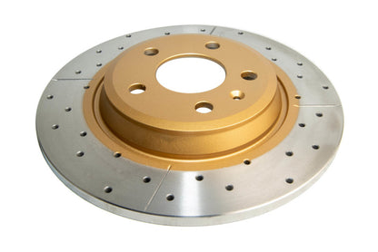 DBA Rear Drilled & Slotted Street Series Rotor | Audi A4 (09-20) (DBA2823X)