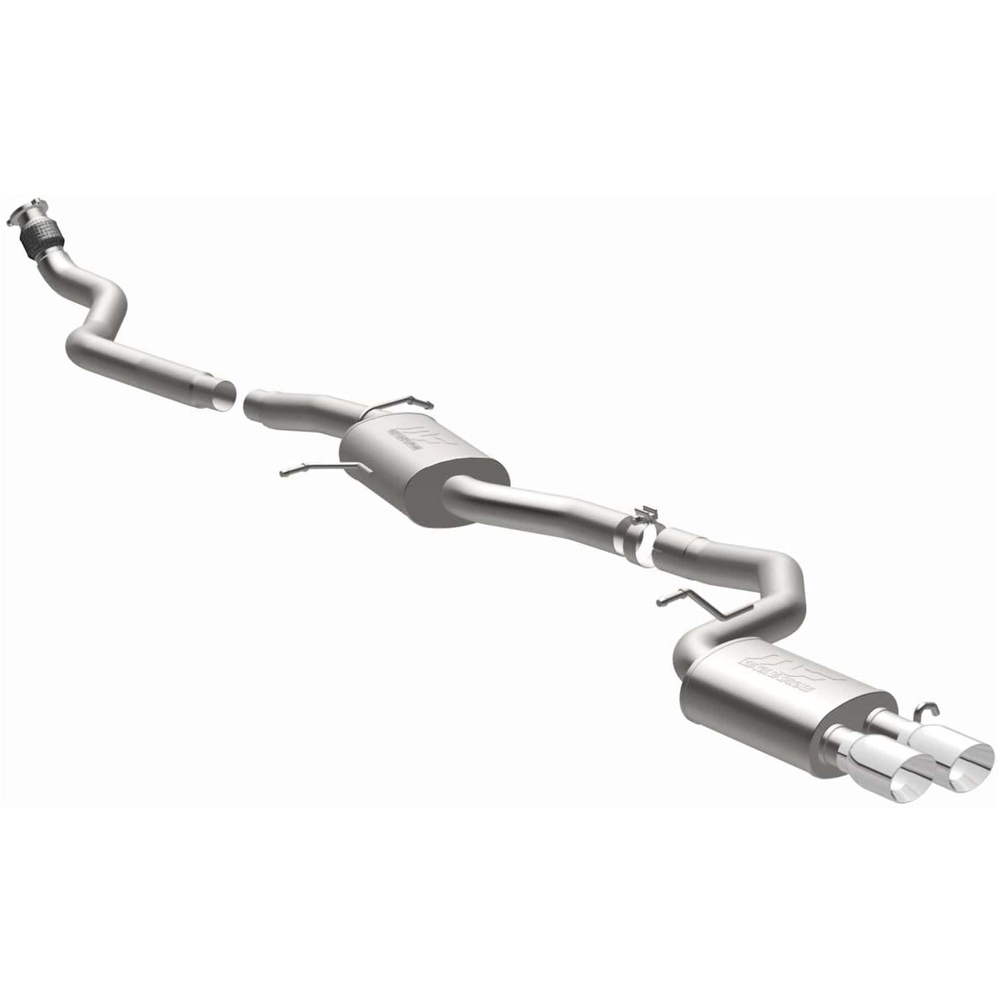 MagnaFlow 2009-2016 Audi A4 Quattro Sport Series Cat-Back Performance Exhaust System