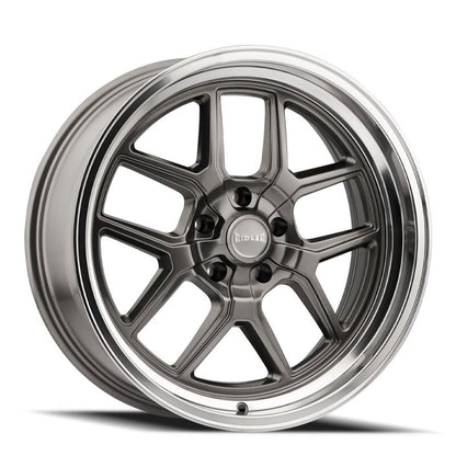 (set of 4) Ridler Wheels 610 Gloss Grey Polished | 20x8.5" +0mm | 5x120.65mm Wheels