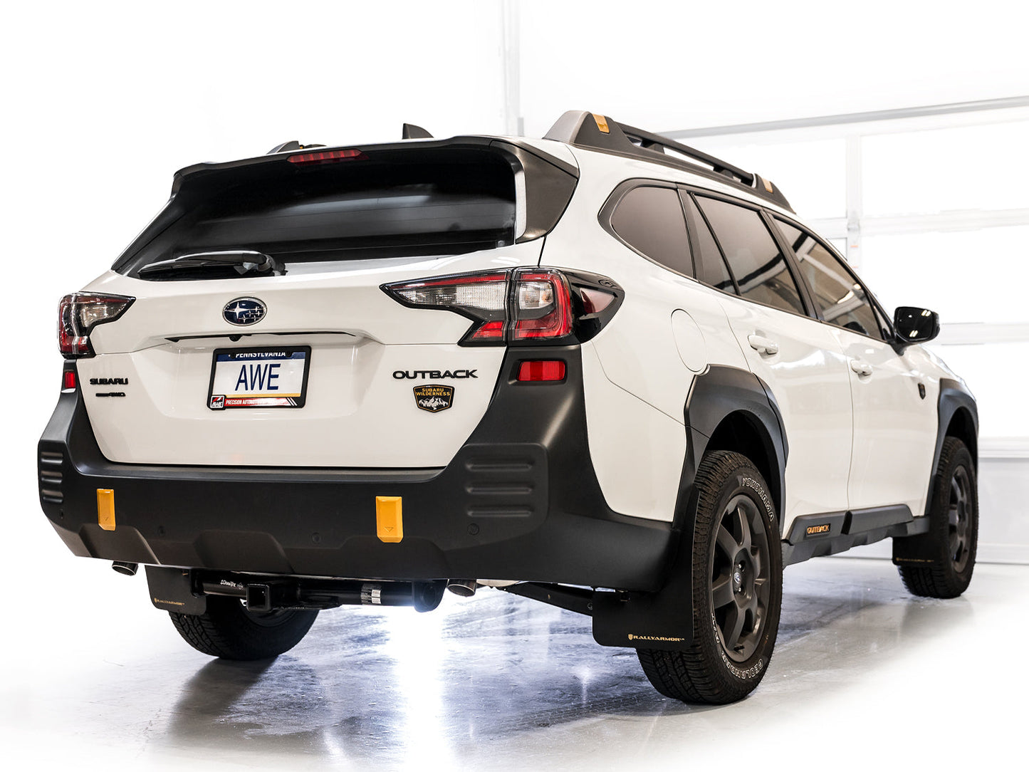 AWE Tuning 20-25 Subaru Outback (Wilderness & XT) 0FG Catback Exhaust w/Dual BashGuards (3015-38246)