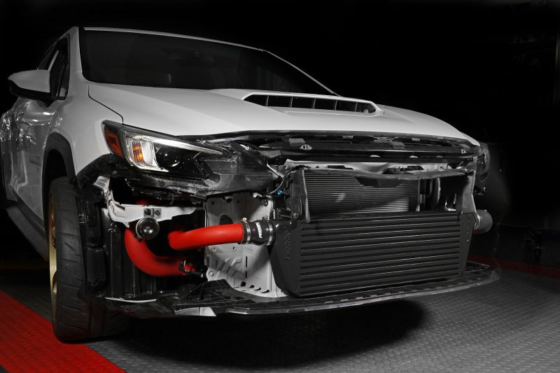 PERRIN 22-25 Subaru WRX Front Mount Intercooler Kit (Red Tubes & Black Core)