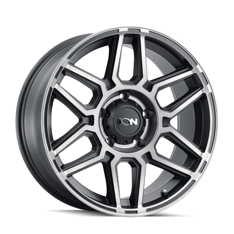 ION Wheels Type 146 Matte Black W/Machined Dart Tint | 20x9" +18mm | 6x139.7mm Wheel