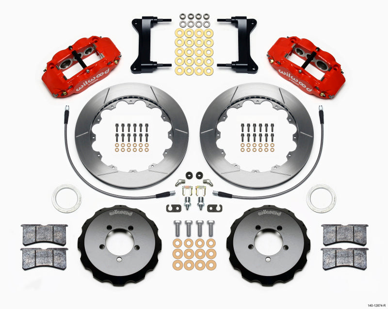 Wilwood Narrow Superlite 6R Front Hat Kit | Subaru WRX (99-12) (140-12874-R)