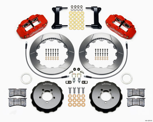 Wilwood Narrow Superlite 6R Front Hat Kit | Subaru WRX (99-12) (140-12874-R)
