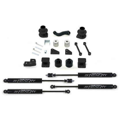 Fabtech 3" Basic Suspension System w/ Stealth | Jeep JK 4WD (07-18) (K4037M)