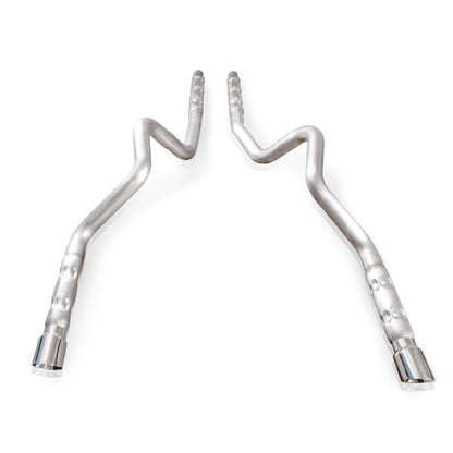 Stainless Works 3in Catback Retro Chambered Mufflers | Mustang GT / Shelby GT500 (11-14) (M12CB3HDR)