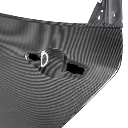 Seibon OE Style Gloss Carbon Fiber Rear Doors | Honda Civic (17) (DD17HDCVR-R)