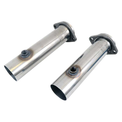 BBK 2-1/2in Flared Exhaust Flow Tubes | Dodge 1500/3500, Chevy Express, Ram TRX (14670)