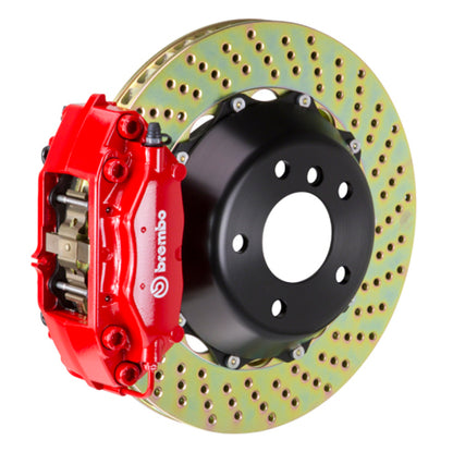 Brembo GT Series Cross D&S 2-Piece Rear Rotor Big Brake Kit | Subaru 14-21 WRX/WRX STI (2P1.8020A)