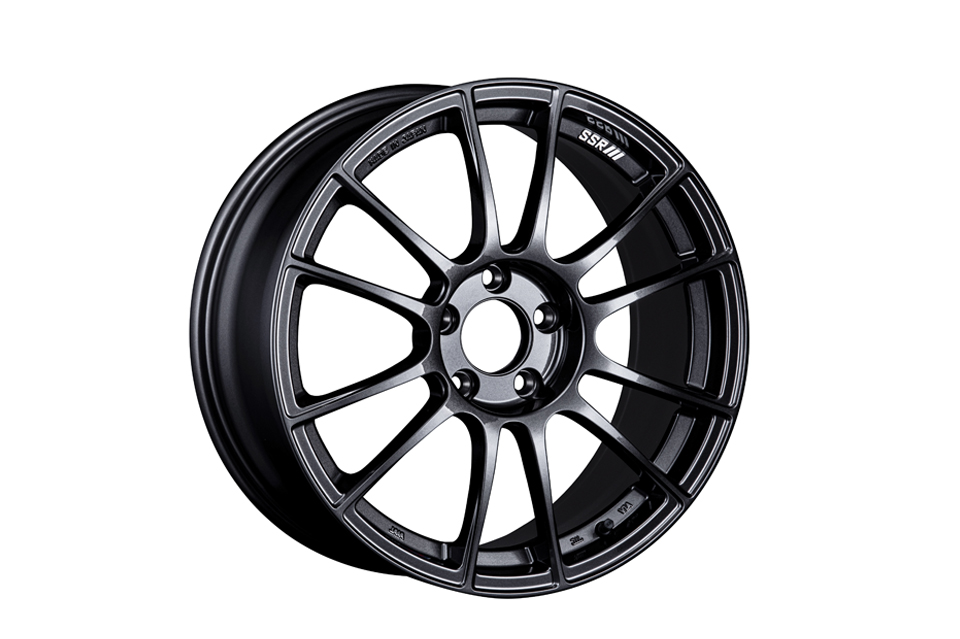 SSR GTX04 17x8 +45 5x114.3 Dark Gunmetal