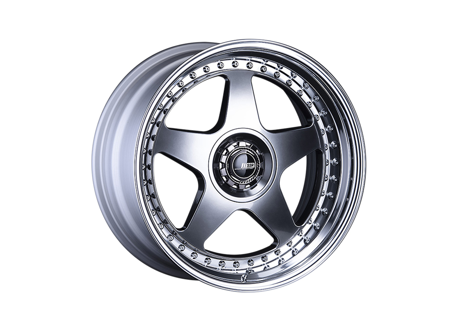 SSR Professor SP6 18x9.5 +18 5x114.3 Titan Silver