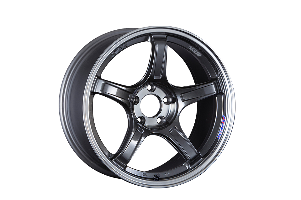 SSR GTX03 17x7 +42 4x100 Black Graphite