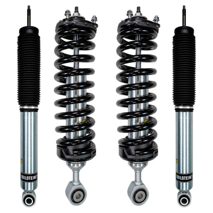 Bilstein 6112 Strut & Spring Assembled + Rear B8 6100 Shocks Set w/0-2.3" lift - 2022-2026 Toyota Tundra 4WD