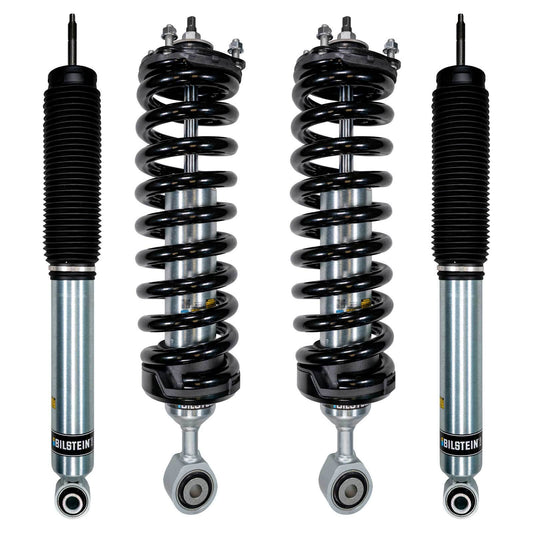 Bilstein 6112 Strut & Spring Assembled + Rear B8 6100 Shocks Set w/0-2.3" lift - 2022-2026 Toyota Tundra 4WD