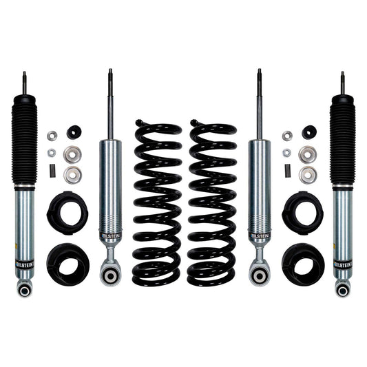 Bilstein 6112 Strut & Spring + Rear B8 6100 Shocks Set w/2.1-3.1" lift - 2023-2026 Toyota Sequoia 4WD