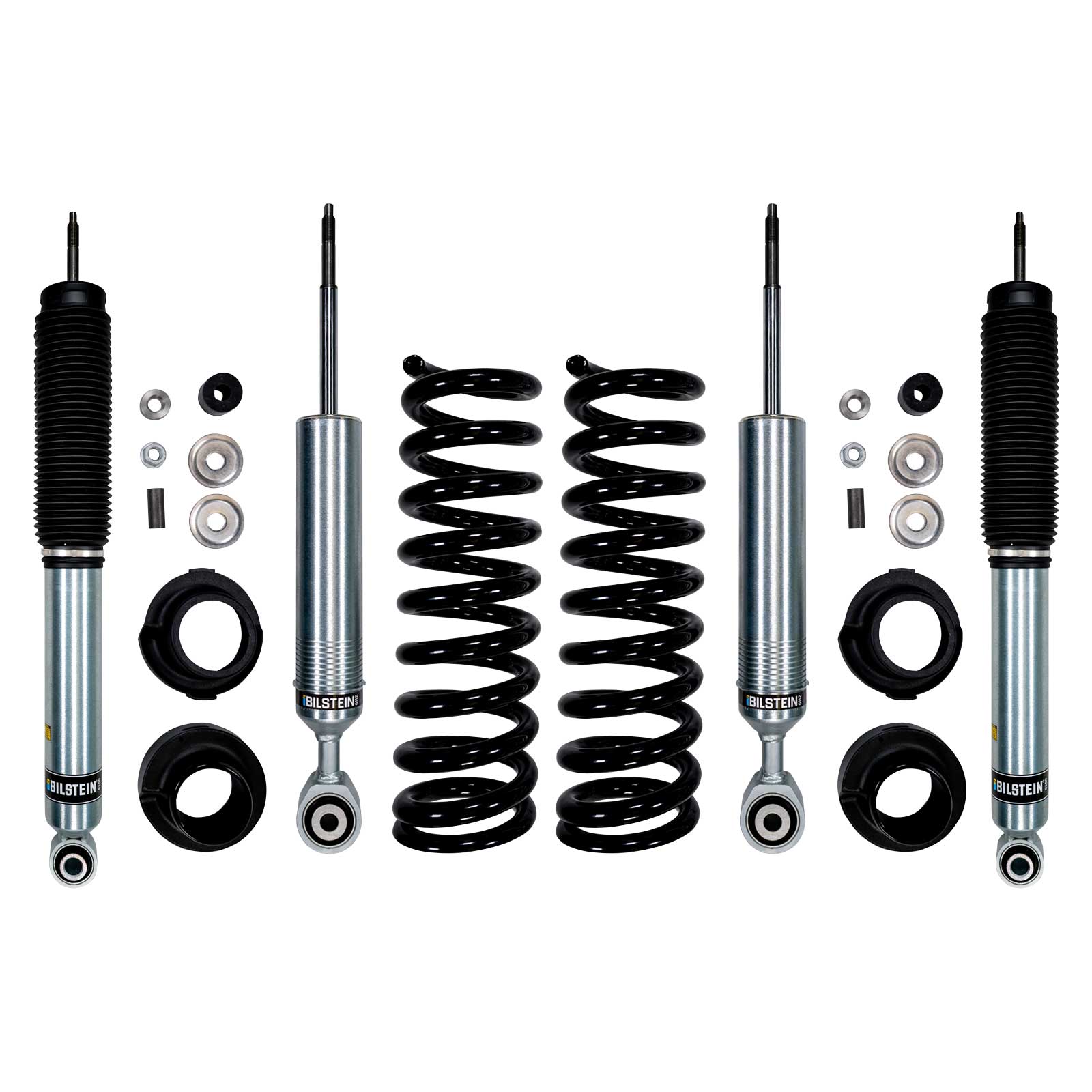 Bilstein 6112 Strut & Spring + Rear B8 5100 Shocks Set w/2.1-3.1" lift - 2023-2026 Toyota Sequoia 4WD