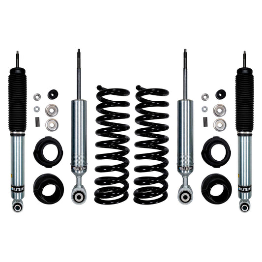 Bilstein 6112 Strut & Spring + Rear B8 6100 Shocks Set w/0-2.3" lift - 2022-2026 Toyota Tundra 4WD