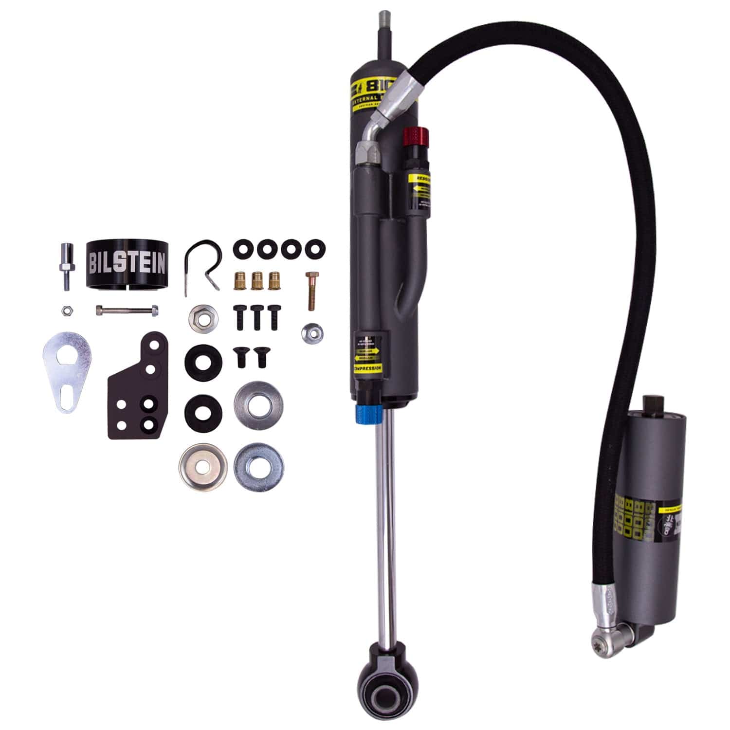 Bilstein B8 8100 (Bypass) Suspension Rear Left Shock Absorber for 2007-2014 Toyota FJ Cruiser - 24.09 in. Extended