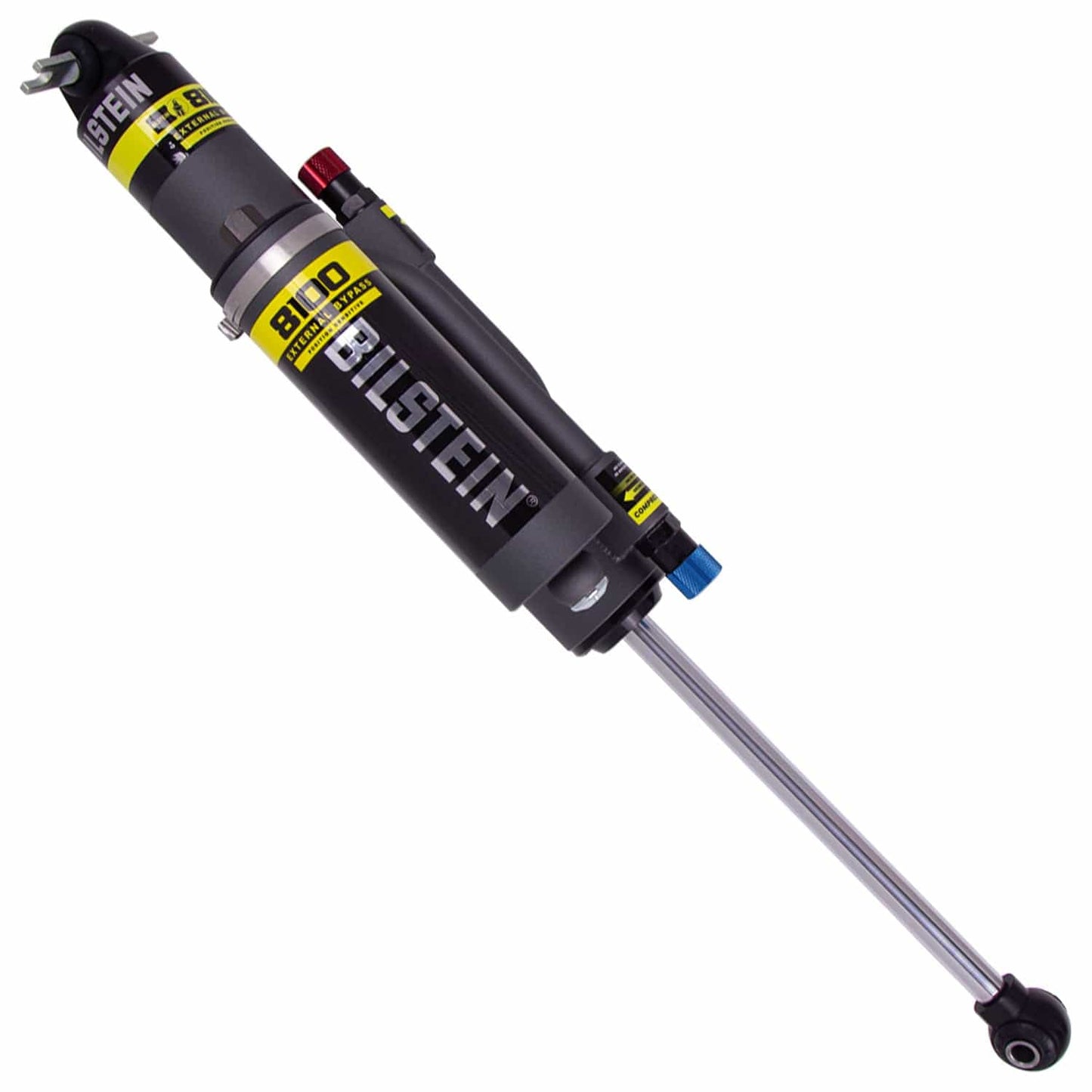 Bilstein B8 8100 (Bypass) Suspension Rear Left Shock Absorber for 2007-2017 Jeep Wrangler - 27.83 in. Extended