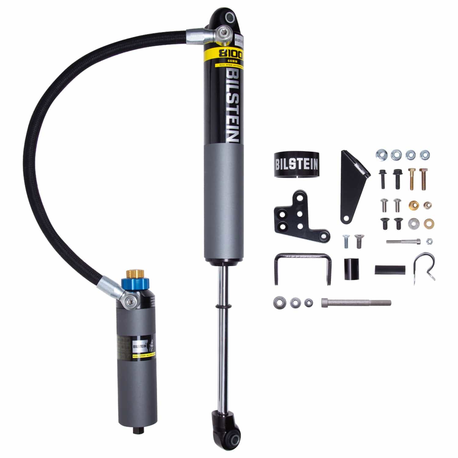 Bilstein B8 8100 (DSA) Suspension Front Right Shock Absorber for 2018-2024 Jeep Wrangler - 27.20 in. Extended