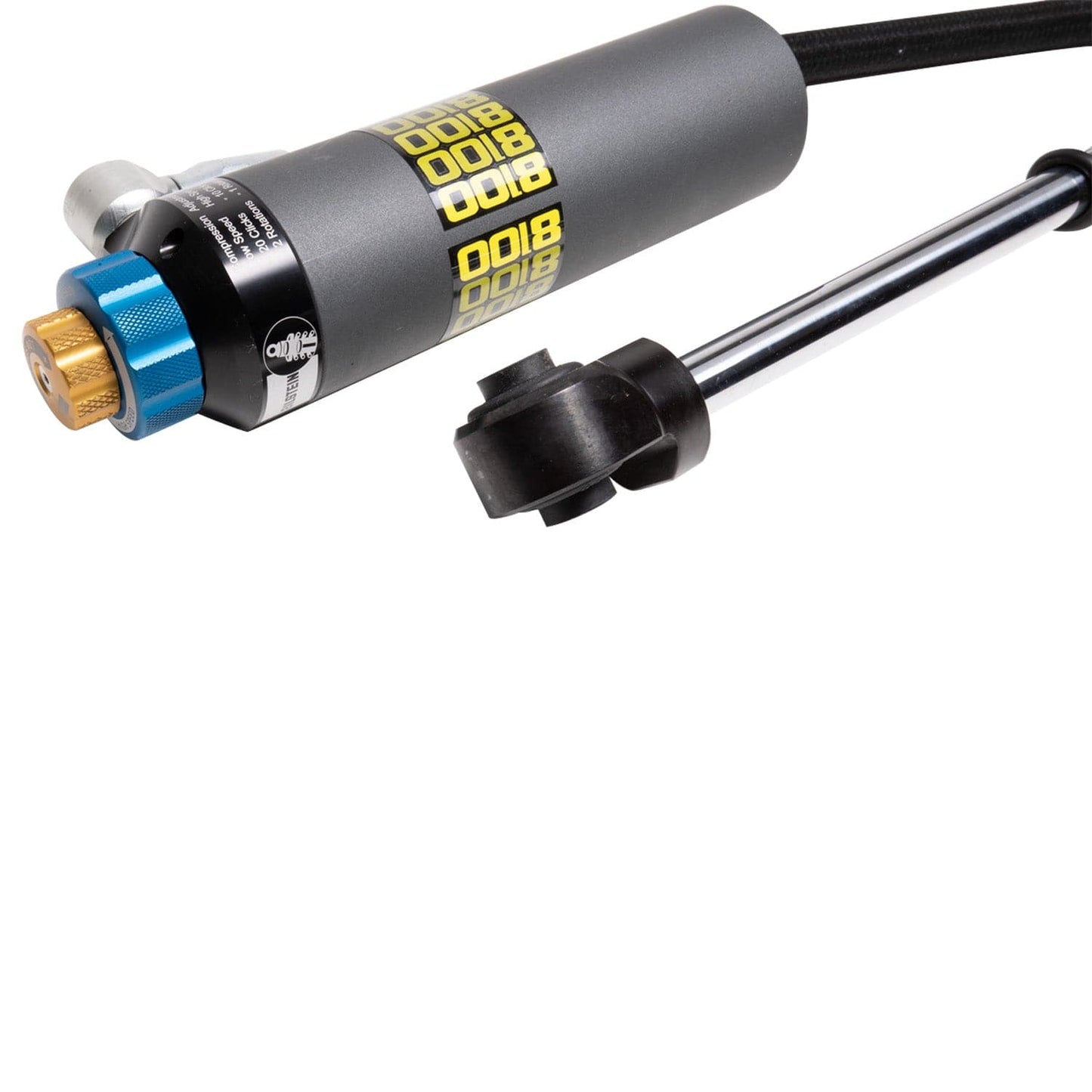 Bilstein B8 8100 (DSA) Suspension Front Right Shock Absorber for 2018-2024 Jeep Wrangler - 27.20 in. Extended