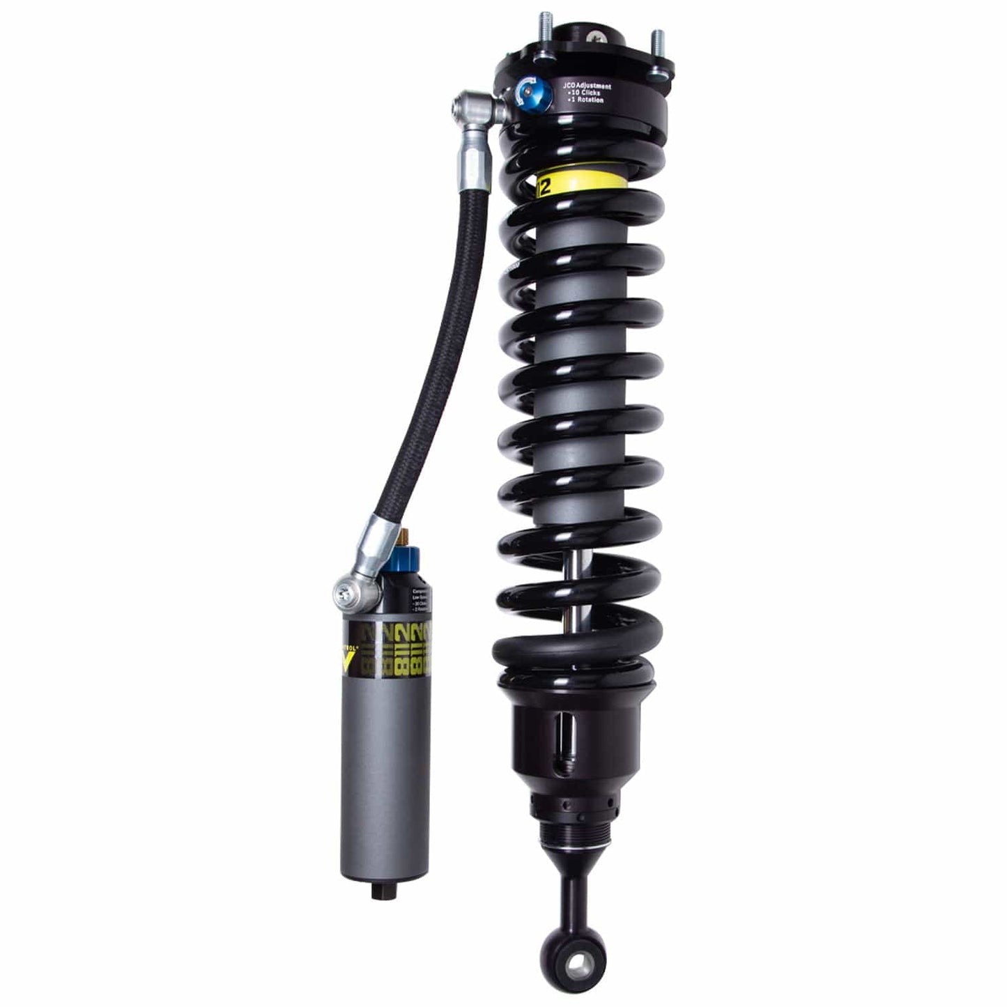 Bilstein B8 8112 (ZoneControl CR DSA+) Front Left Shock Absorber and Coil Spring Assembly for 2007-2021 Toyota Tundra 4WD - 25.20 in. Extended