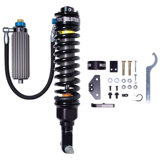 Bilstein B8 8112 (ZoneControl CR DSA+) Front Left Shock Absorber and Coil Spring Assembly for 2021-2024 Ford Bronco - 17.59 in. Collapsed