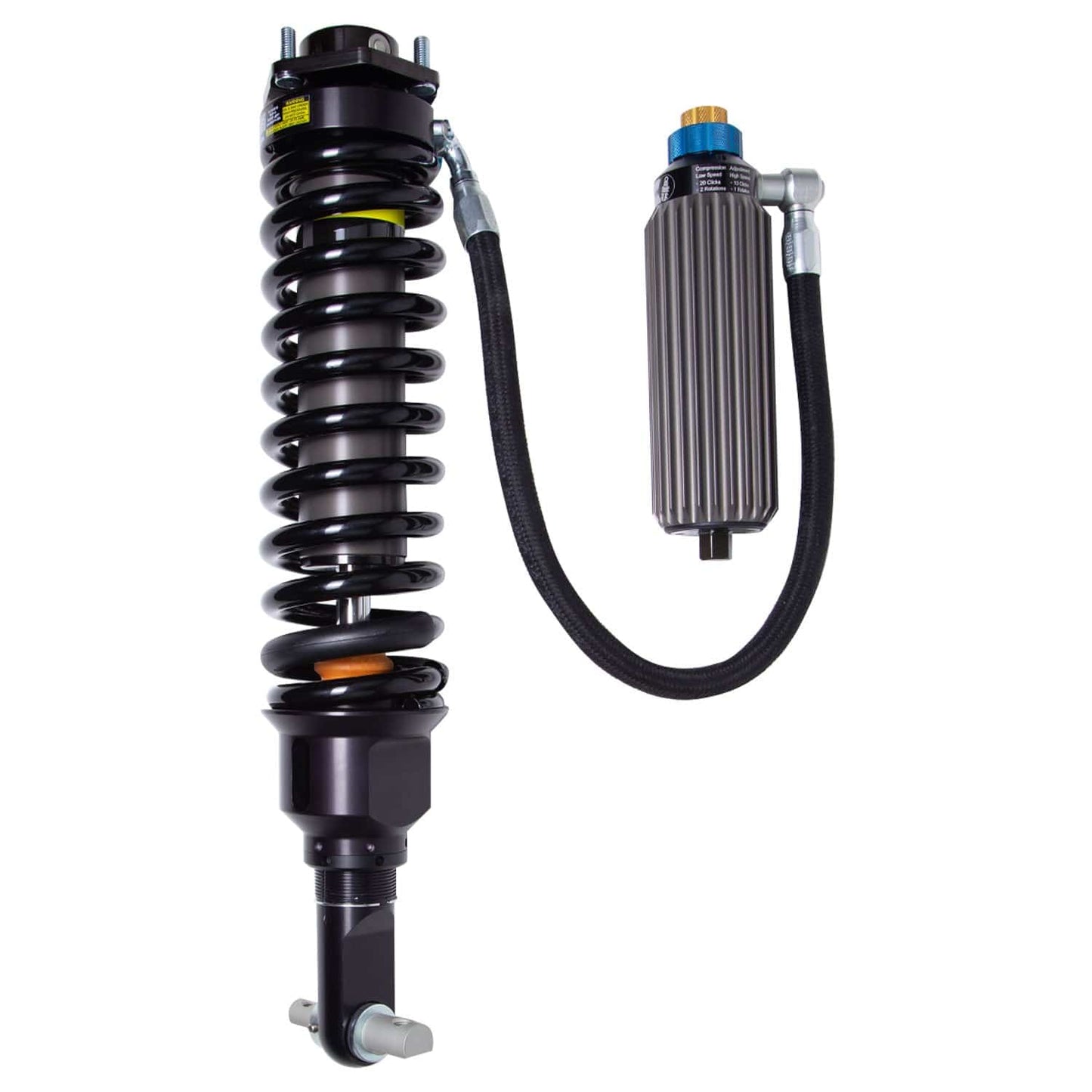 Bilstein B8 8112 (ZoneControl CR DSA+) Front Left Shock Absorber and Coil Spring Assembly for 2021-2024 Ford Bronco - 17.59 in. Collapsed