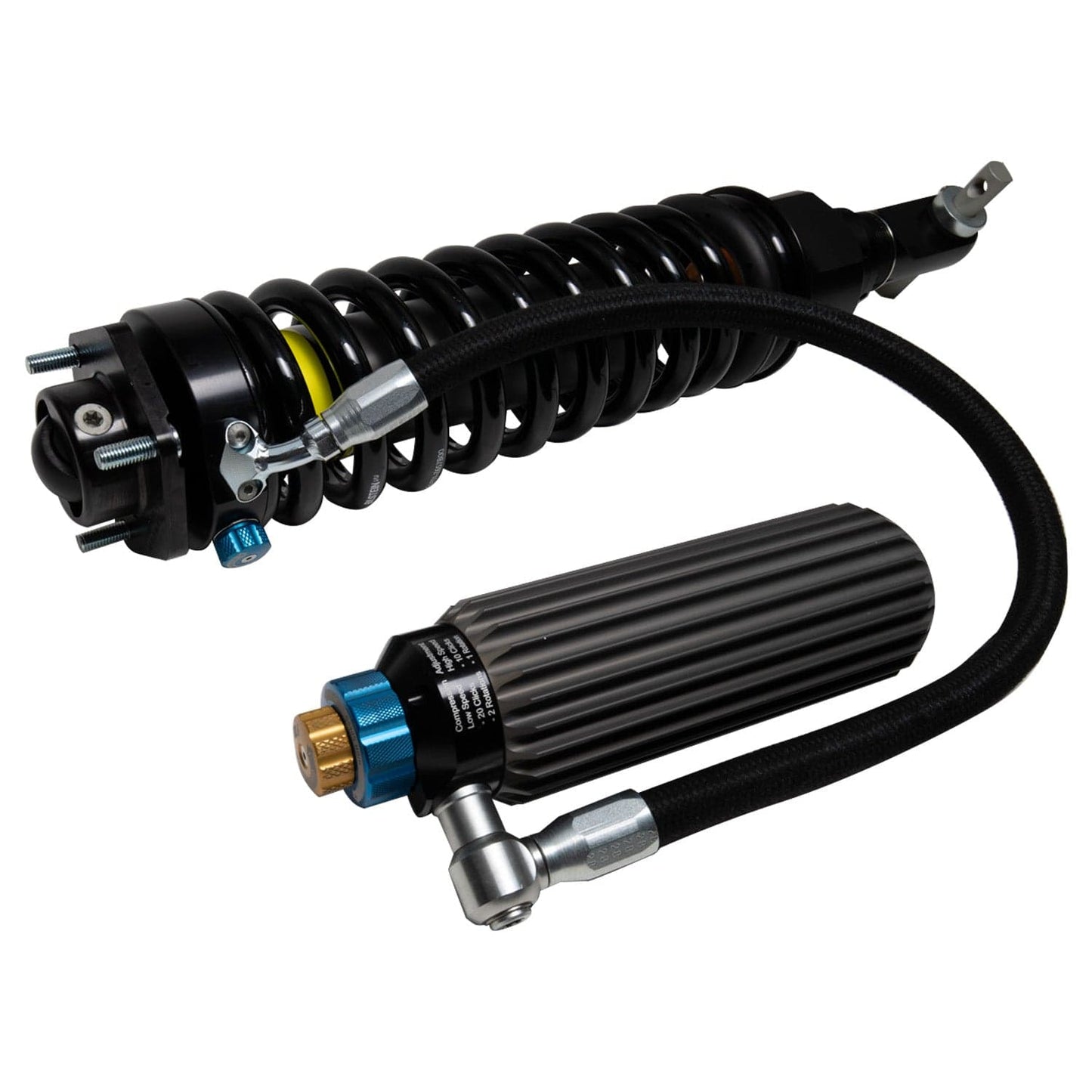 Bilstein B8 8112 (ZoneControl CR DSA+) Front Left Shock Absorber and Coil Spring Assembly for 2021-2024 Ford Bronco - 17.59 in. Collapsed